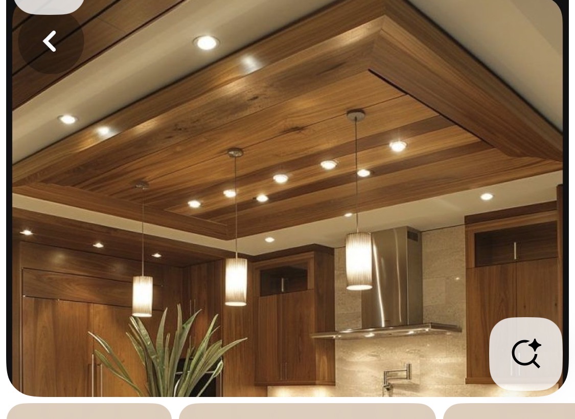 Warm wood ceiling inspiration